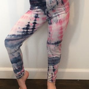 Dori Creations Tie Dye Leggings Girls
